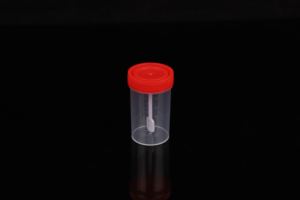 Gobelets d'échantillon en plastique gobelet de conteneur de spécimen de tabouret imprimé personnalisé - Product Image 5