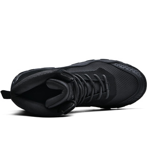 <span class=keywords><strong>Botas</strong></span> tácticas <span class=keywords><strong>de</strong></span> encaje <span class=keywords><strong>de</strong></span> alta calidad para <span class=keywords><strong>hombre</strong></span>, para invierno, antideslizantes, para exteriores, senderismo, sendero, Montañismo <span class=keywords><strong>de</strong></span> campo traviesa - Product Image 4
