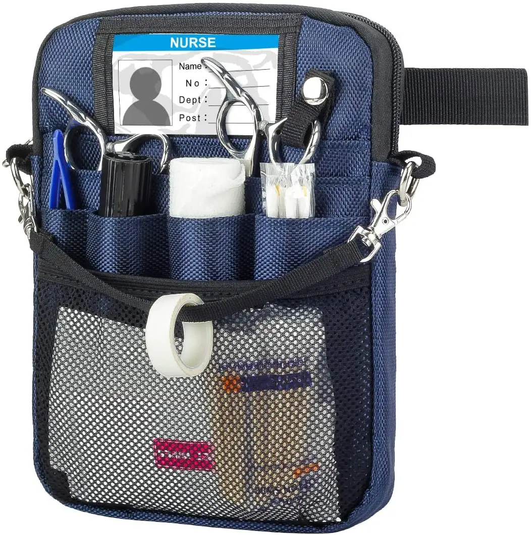 Wholesale Practical Nurse Organizer Bag Medical Fanny Pack Nurse Organizer Bag with Functional Pockets