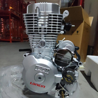 Moteur LONCIN CG150D 150CC à refroidissement par air, puissance stable, anti-surchauffe, pour remplacement de moto