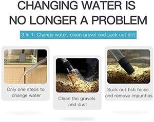 <span class=keywords><strong>Aquarium</strong></span> Zand Stofzuiger Elektrische Gravel Water Filter <span class=keywords><strong>Cleaner</strong></span> Gebruikt Voor Zand Wassen Tank En Veranderende Water - Product Image 6