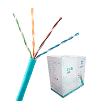 Cable de Red Cat5 de 305M, Cable Cat5e Blindado para Exteriores, Fabricante UTP, Cable Cat5e CMP de Alta Calidad, 1000 Pies