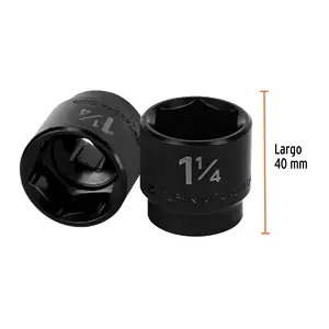 Juego de Llaves de Impacto BOX 6 de 1-1/4'', 6 Puntas, Accionamiento de 1/2'', TRUPER - Product Image 2