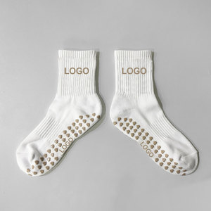 Vớ tập Yoga Pilates chống trơn trượt có logo tùy chỉnh, thiết kế riêng của bạn, dành cho nữ, hỗ trợ tập thể thao, Yoga và Pilates - Product Image 1