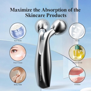 Rodillo Facial TOUCHBeauty en Forma de V para Lifting Facial, Microcorriente, Contorno Facial, Rodillo Reafirmante, Rostro Pequeño - Product Image 4