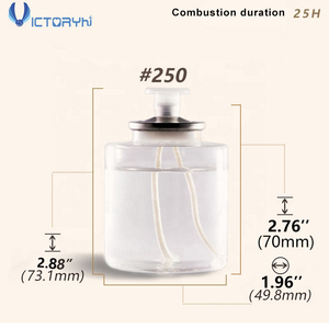 Viahvgt — bougie en cadeau d'huile minérale en paraffine, 25H, cadeau, offre spéciale - Product Image 3