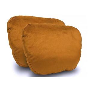 Appui-tête et taille en cuir perforé Mercedes <span class=keywords><strong>Maybac</strong></span> personnalisés Oreiller de cou de voiture réglable Appui-tête de siège en daim pour les longs trajets - Product Image 3
