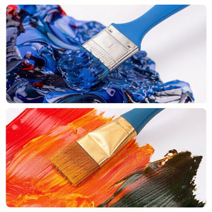 Set di 22 Pennelli per <span class=keywords><strong>Pittura</strong></span> Acrilica con Punta Tonda, Piatta, Larga, Dettaglio Fine, <span class=keywords><strong>Spugna</strong></span> Larga e Pennello Tondo Spesso per <span class=keywords><strong>Pittura</strong></span> a Olio e Acrilica su Tela - Product Image 3