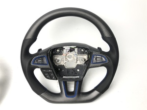Volant de course en fibre de carbone avec marqueur de retour au centre pour Ford Focus/Escort/<span class=keywords><strong>Escape</strong></span>/Taurus - Product Image 4