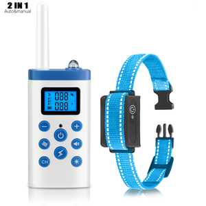 <span class=keywords><strong>Collar</strong></span> de entrenamiento para perros con control remoto 2 en 1, tapón automático para ladridos y <span class=keywords><strong>collar</strong></span> de entrenamiento - Product Image 1