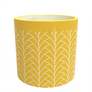 Maceta de Cerámica Amarilla de Diseño Clásico para Decoración del Hogar y Jardín, Venta al por Mayor - Product Image 1