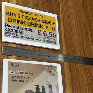 Etiqueta Electrónica para Estantes, Nueva Llegada, AP Api Ble 5.0 2.4GHz, Etiquetas de Precio Digitales, Etiquetas para Estantes, Pantalla de Tinta Electrónica E-Paper Esp32 Epd, ESL - Product Image 2