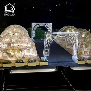 Kit de dôme géodésique en TPU transparent, dôme lunaire, maison, kiosque, pour jardin, <span class=keywords><strong>camping</strong></span>, fête, événement - Product Image 3