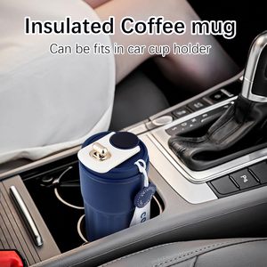 Hot Sale Stainless Steel 304 Vacuum Insulated Eco-Friendly 500ml Customizable <b>Coffee</b> Travel <b>Mug</b> for Hot Drinks - Product Image 3