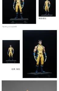 Quy mô 1/12 wolverines mô hình đồ chơi Chứng Khoán manipple Studio có thể thay thế vũ khí phụ kiện tương thích ml Sói chú Hugh Jackman hành động - Product Image 5