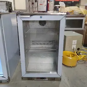 Nevera Exhibidora de Bebidas y Cerveza de 2 Puertas con Parte Trasera de Acero Inoxidable - Nevera Exhibidora Comercial para Bar - Product Image 6