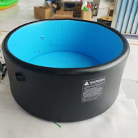 Icegalax Nouveau design moderne pour l'extérieur Bains à remous et SPAs gonflables en PVC pour 2 à 4 personnes Piscine Sports nautiques et baignoire SPA