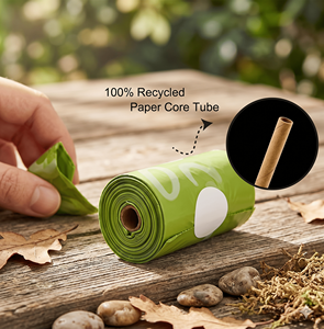 Sacs à crottes de chien en gros, extra épais, anti-fuite, compostables, 20 microns, 270 unités - Product Image 3