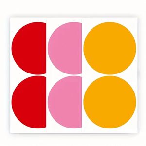7 Colors Round Self-Adhesive <b>Memo</b> <b>Pad</b>-Removable Colorful Paper Dot Stickers for Office & School Supplies - Product Image 5