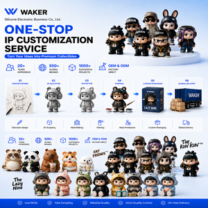 Waker Produttori di Action Figure Personalizzate in PVC Vinile di Vigili del Fuoco, Statuette da Collezione in Stile Cartone Animato - Product Image 5