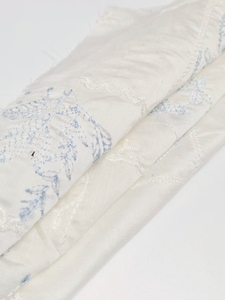 Nuevo Chaleco <span class=keywords><strong>de</strong></span> verano <span class=keywords><strong>de</strong></span> estilo chino, abrigo azul con <span class=keywords><strong>bordado</strong></span> <span class=keywords><strong>de</strong></span> <span class=keywords><strong>hojas</strong></span> <span class=keywords><strong>de</strong></span> flores <span class=keywords><strong>pequeñas</strong></span>, cómodo para tela Tencel transpirable - Product Image 6