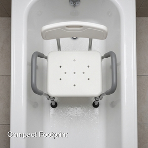 <span class=keywords><strong>Asientos</strong></span> de <span class=keywords><strong>Baño</strong></span> y Taburetes de Ducha de Acero Inoxidable Resistentes de Keling Medical para Pacientes Ortopédicos - Product Image 2