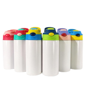 Quisub — gobelets de Sublimation pour enfants, tasses droites en acier inoxydable, pour sublimation, 12oz, haute qualité, offre spéciale - Product Image 2