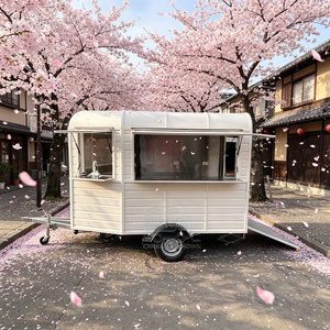 Horse <b>Bar</b> Camping Trailer Street Kiosk Comidas Bakery Mobile Hot Dog Vans Food Truck with Full Kitchen - Product Image 3