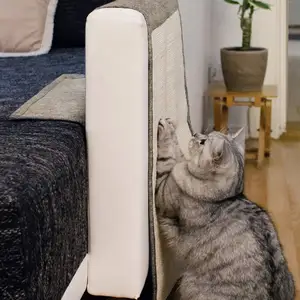 ソファ用ピンカーペット付き猫スクラッチソファプロテクター