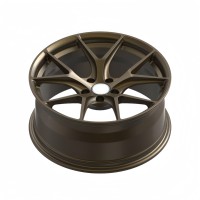 Rines Monobloque Forjados de Satén Bronce Personalizados XINLAI de 18-22 Pulgadas para BMW M3 M4 M5 540, para Audi R8, para Chevrolet Camaro