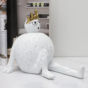 Escultura Creativa de Personaje de Dibujos Animados, Adornos de Resina del <span class=keywords><strong>Principito</strong></span> para <span class=keywords><strong>Hotel</strong></span>, Oficina de Ventas, Modelo de Habitación, Arte, Decoraciones Navideñas - Product Image 2