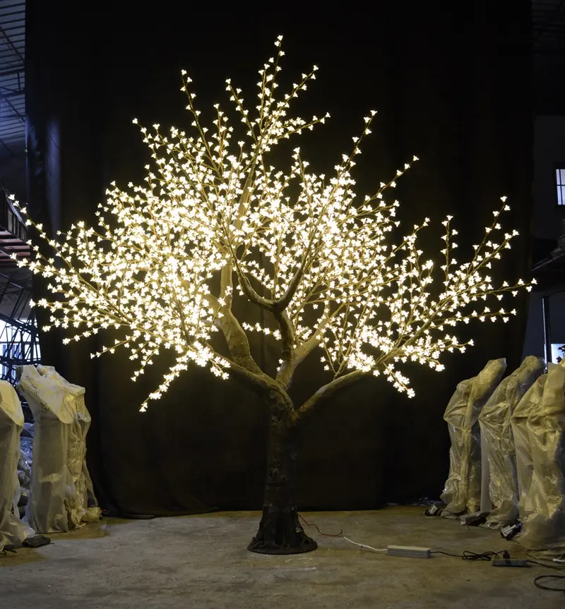 桜の木10フィート人工屋外LED