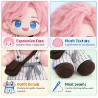 Peluche personnalisée, peluche douce personnalisée, tendances, poupées K-pop pour filles, fabricant de poupées en peluche, peluche Manjuu personnalisée