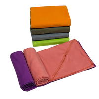 Factory Price Solid Microfiber Beach Towel with Storage Pouch + Zip Pocket, Super Absorbent Beach Towel Sand Free
