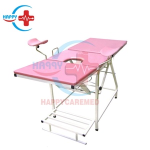 Lit d'examen gynécologique HC-I006, lit médical pour accouchement, gynécologie - Product Image 1