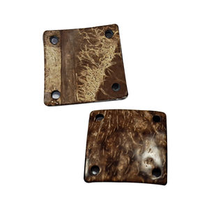 Promoción de nuevos productos Tarjeta de chip inteligente de espesor de concha de almeja personalizada Tarjetas de control de acceso de madera de coco de forma ovalada - Product Image 4