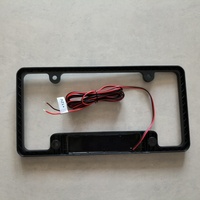 Marco de placa de matrícula de coche LED Placa de matrícula de Número de coche brillante Señal de taxi iluminada programable con mensajes en ejecución