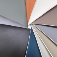Tissu en cuir synthétique PVC imperméable personnalisable, directement de l'usine, pour revêtement de canapé, vente en gros pour meubles et automobiles