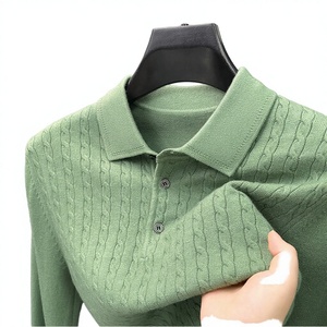 <b>Winter</b> Warm <b>Men's</b> <b>Overcoat</b> Thick Cotton Bamboo Fiber Fleece Lining Breathable Eco-Friendly Anti-Pilling 320g Cable Knit OEM - Product Image 2