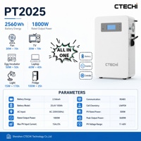 Sistema de Almacenamiento de Energía Solar CTECHi 48V 15kW - Batería ESS de 15kWh 314Ah para Sistemas Fotovoltaicos Residenciale