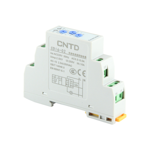 Cntd CDA6-216 thu nhỏ IP20 Đường Sắt Thời gian trễ hẹn giờ <span class=keywords><strong>Relay</strong></span> AC85-240V AC giám sát hiện tại bảo vệ với Epoxy tính năng - Product Image 3