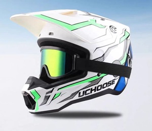 Casque de moto tout-terrain tendance orange et <span class=keywords><strong>noir</strong></span> avec visière, faible résistance au vent, forme de course pour la conduite quotidienne hors route, homologué DOT - Product Image 6