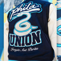 Veste universitaire à manches en cuir brodées en chenille pour hommes veste d'université de style de rue