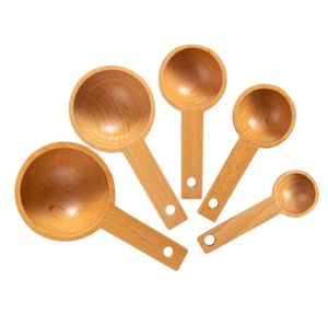 <span class=keywords><strong>ช้อน</strong></span>ตวงทำจากไม้บีชหลายขนาด<span class=keywords><strong>ช้อน</strong></span>ตวงทำจากไม้เนื้อแข็งแกรมสำหรับใช้ในครัว - Product Image 4