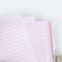 Bloc-notes en pvc multicolore de haute qualité avec serrure