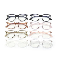 Lunettes de myopie de Style chromé classique Lunettes de lecture Anti Blue Ray Cadre de lunettes optiques de Prescription rétro