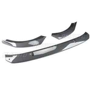 Kit carrosserie pour VW Golf MK8 Pro GTI R-Line 2021-2024, séparateur de pare-chocs avant, aspect fibre de carbone, protection de pare-chocs avant, accessoires de voiture - Product Image 6