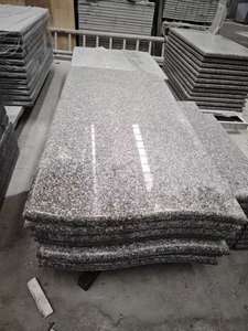 G664 коричневый гранитный надгробный камень коричневый фиолетовый цвет памятники дешевый надгробный камень - Product Image 5