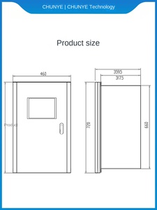 جهاز تحليل السيليكات عبر الإنترنت طراز T9280C، أداة مخصصة لمحطات الطاقة صنع في الصين - Product Image 5