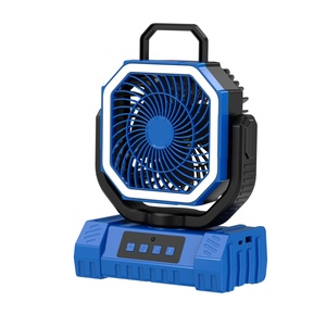 10000mAh Battery Four-Speed Remote Control USB Portable LED <b>Light</b> Rechargeable Camping Fan <b>Box</b> for Car Hotel RV Household Use - Product Image 6